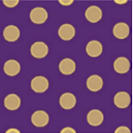 Gift Wrap - Purple with Gold Spot 1 Metre